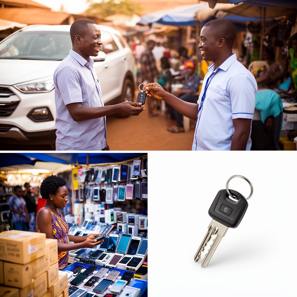 Isoko rya Burundi: kugurisha imodoka, telefone n'inzu